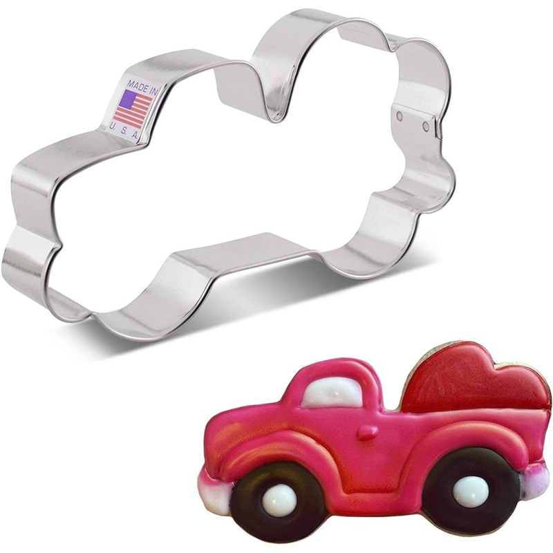 Vintage Truck with Heart 5" Cookie Cutter