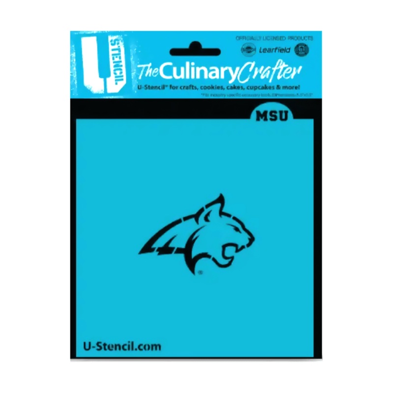 College Stencil - Montana State Bobcat