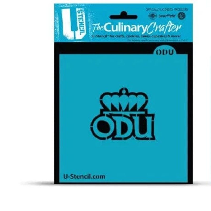 College Stencil - Old Dominion ODU Crown