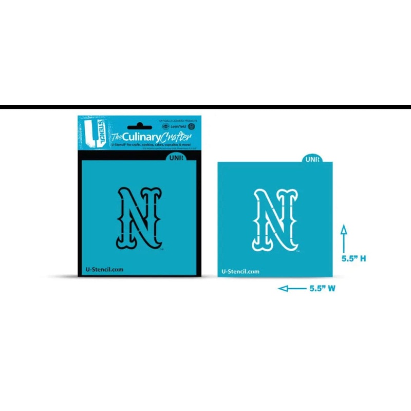 College Stencil - University of Nevada, Reno UNR Baseball N Stencil Nevada