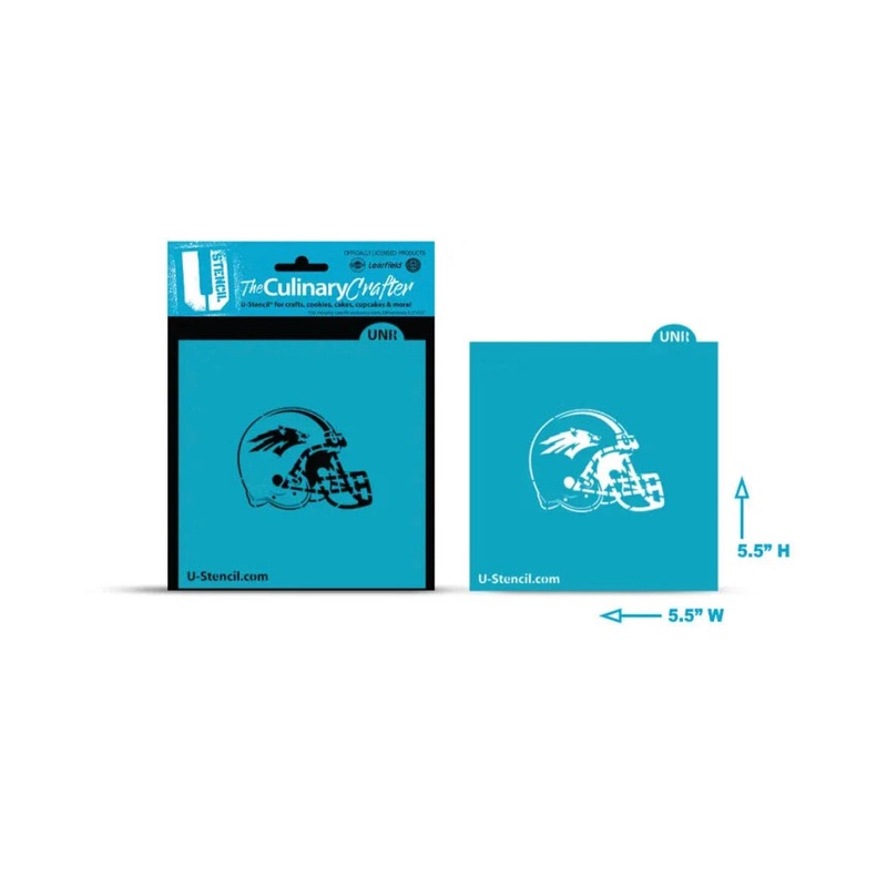 College Stencil - University of Nevada, Reno UNR Helmet Stencil Nevada