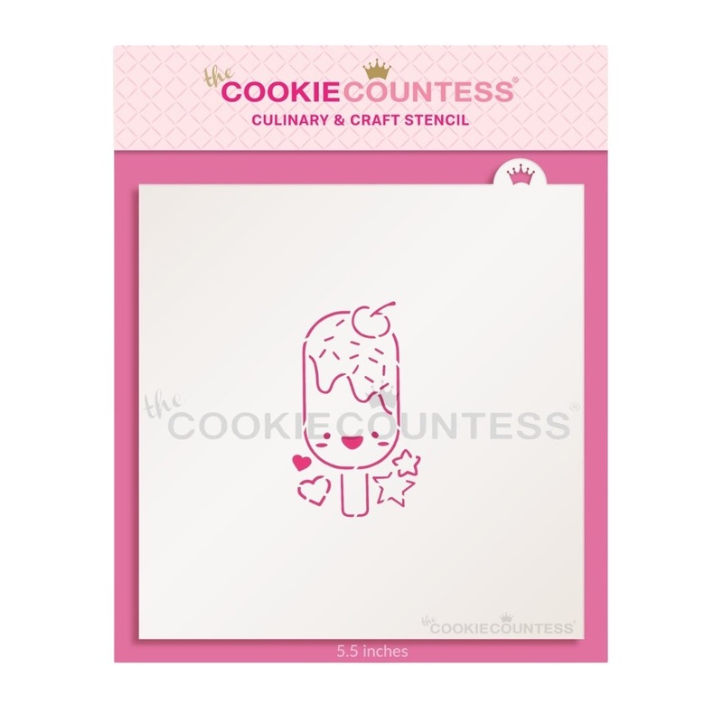 Cookie Couture Stencil- Cake Pop PYO