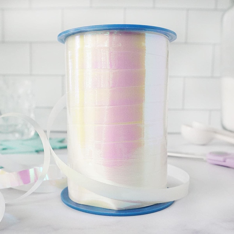 Curling Ribbon: Iridescent White