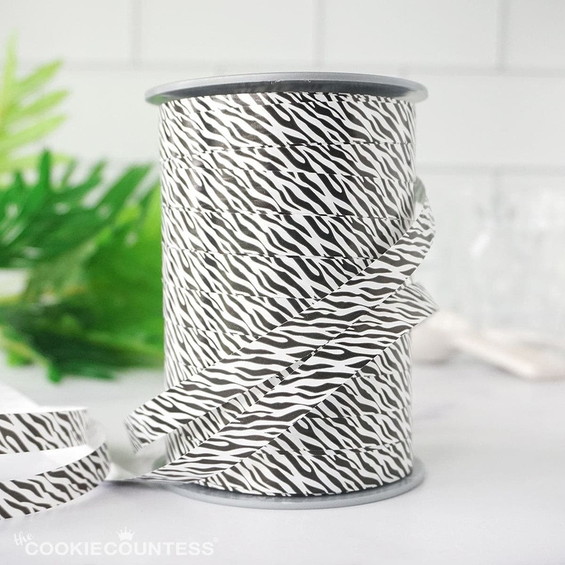 Curling Ribbon: Safari Zebra