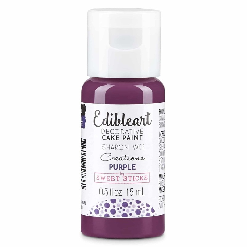 Edible Art Decorative Paint - Purple 15ml