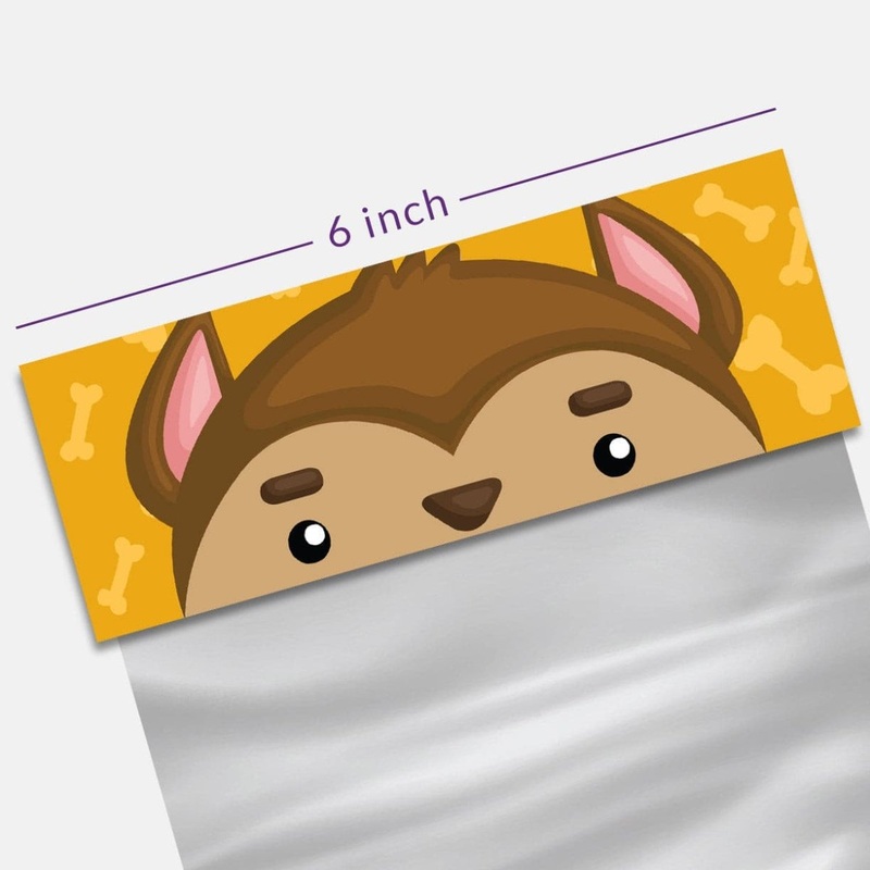Funny Face Bag Topper 6" - Werewolf