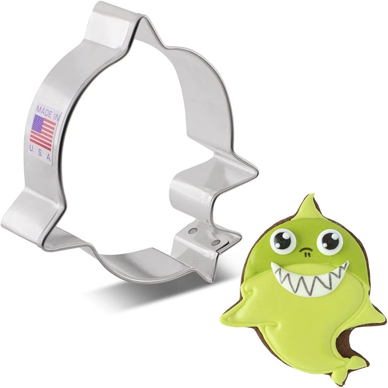 Little Shark Cookie Cutter 3 1/4"