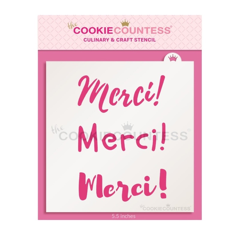 Merci! Stencil