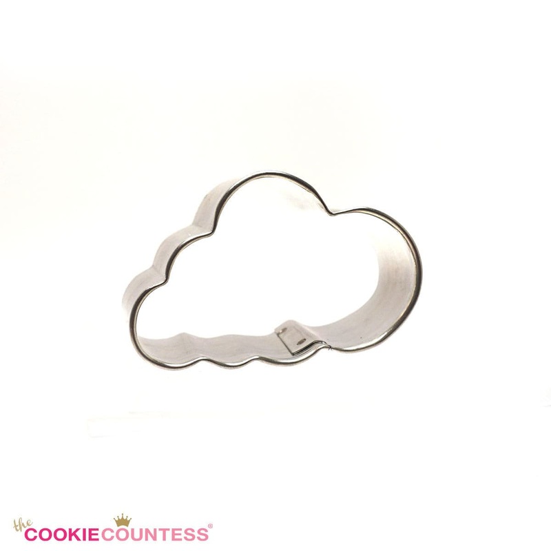 Mini Cloud Cookie Cutter 2"