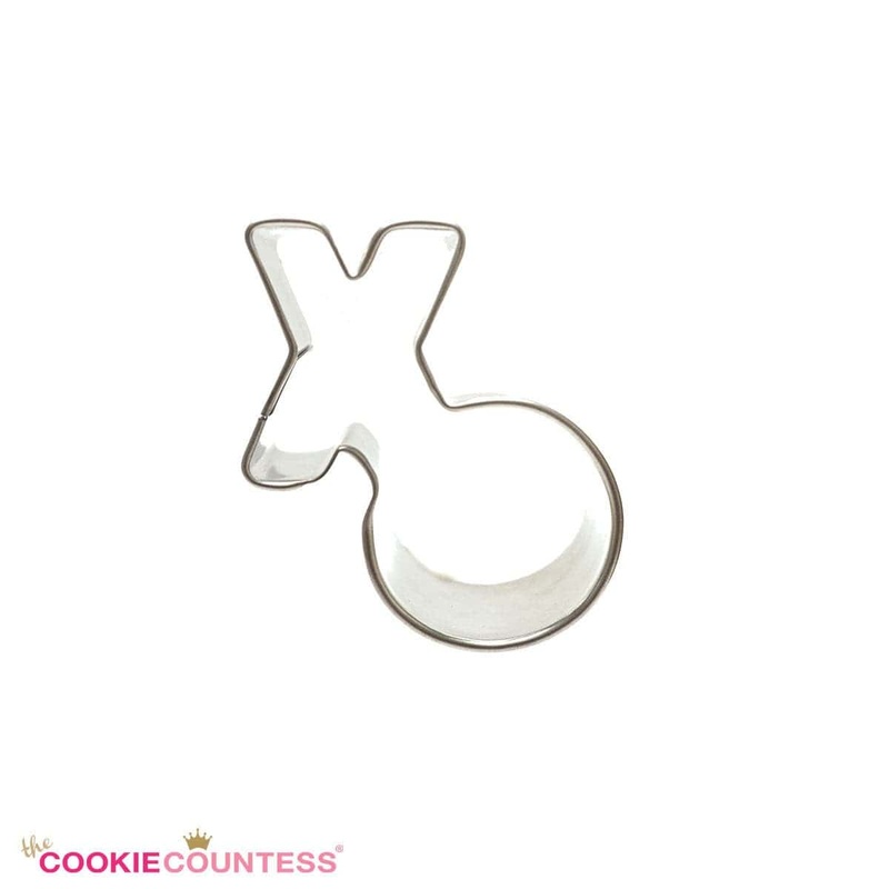 Mini Hugs and Kisses Cutter 2"