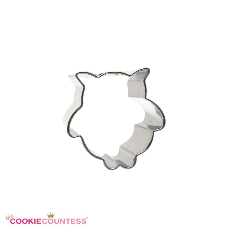 Mini Owl Cookie Cutter 1.75"