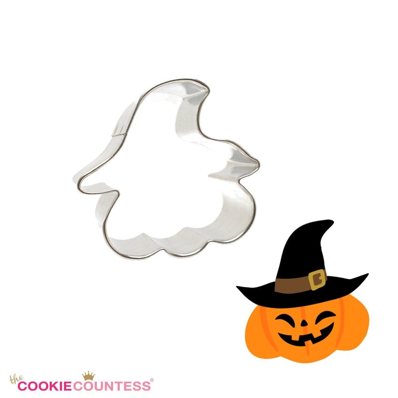 Mini Pumpkin 2" in a Hat Cookie Cutter