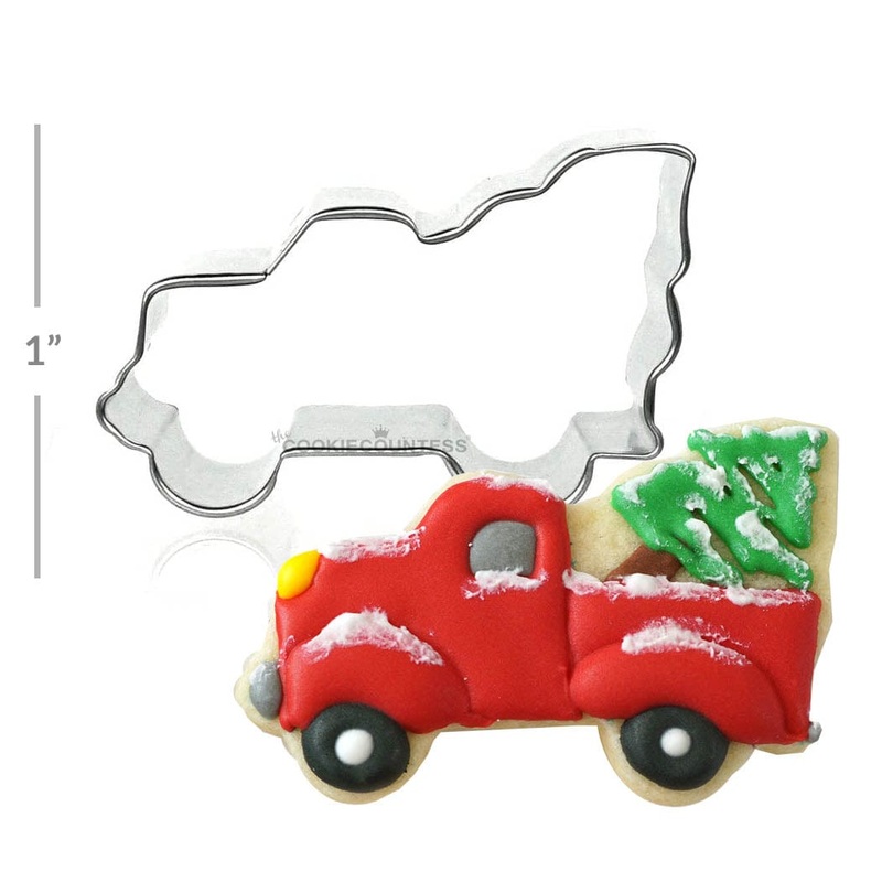 Mini Truck with Tree 2.5" Cookie Cutter
