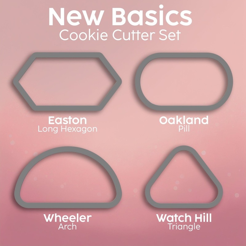 New Basics Cookie Cutters, Set of 4