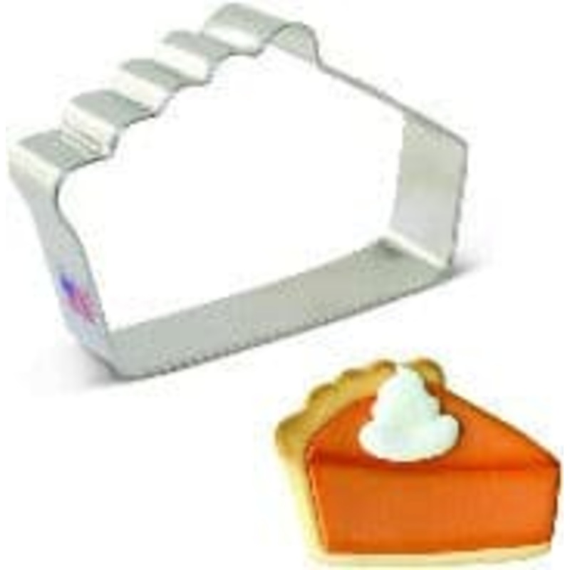 Pie Slice Cookie Cutter 4 1/2"