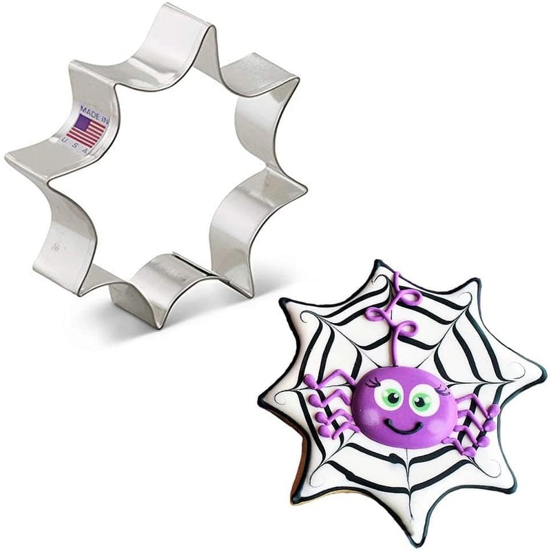 Spider Web Cookie Cutter 4 1/4"