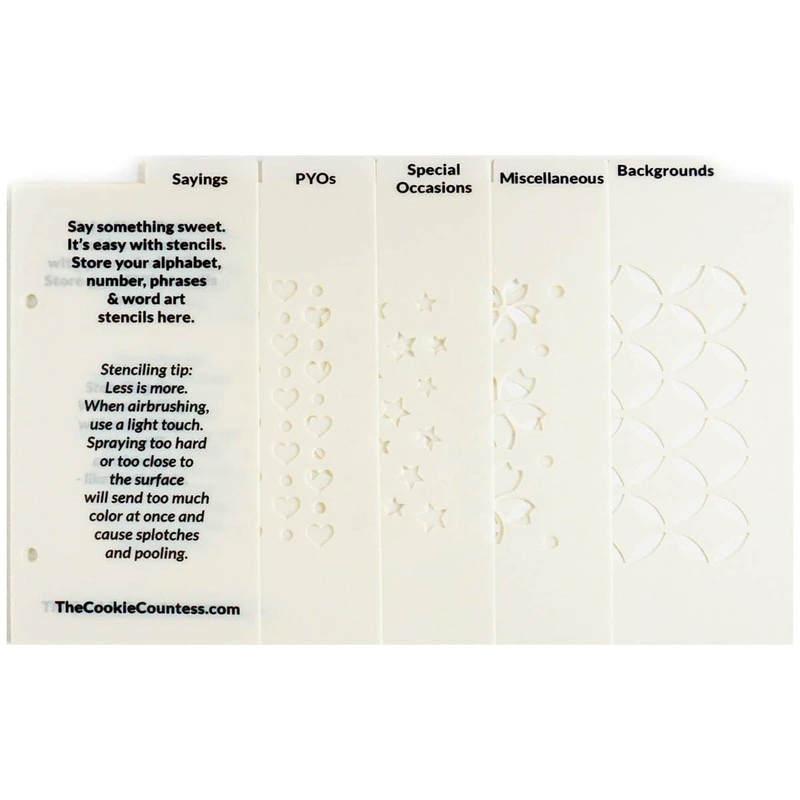 Stencil Storage Dividers - Themes