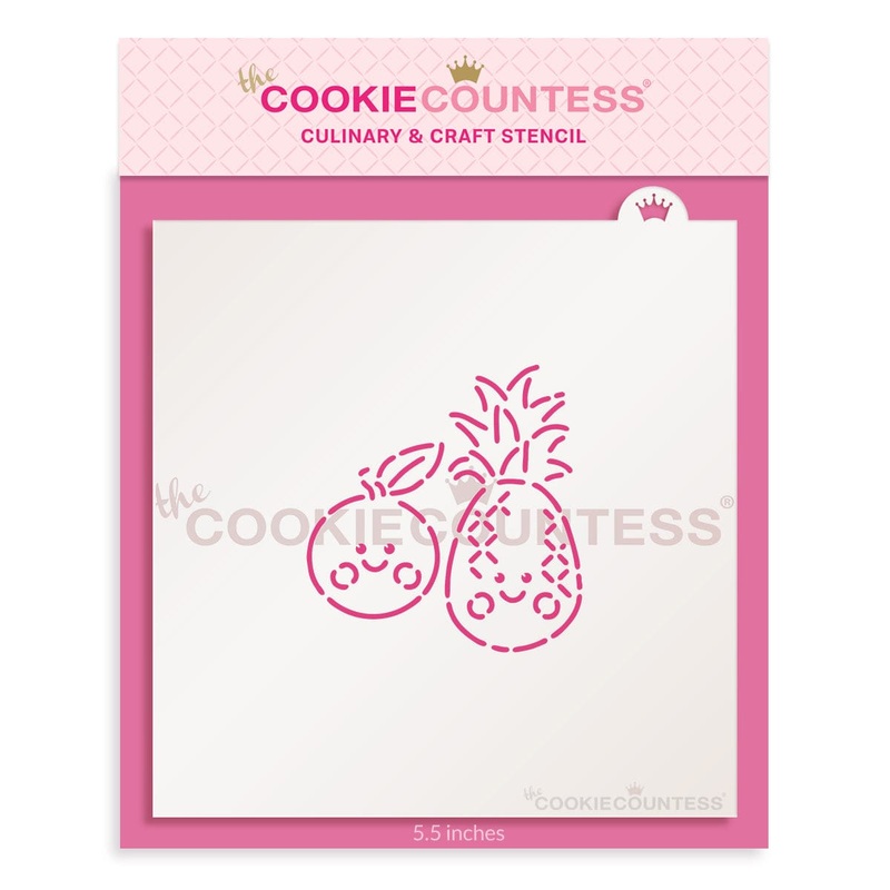Summer Fruits PYO Stencil