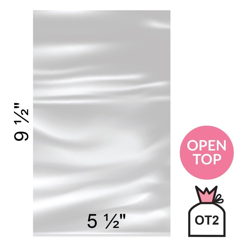 Ultra Clear Cookie Bags 5 1/2 x 9 1/2" - pack of 100
