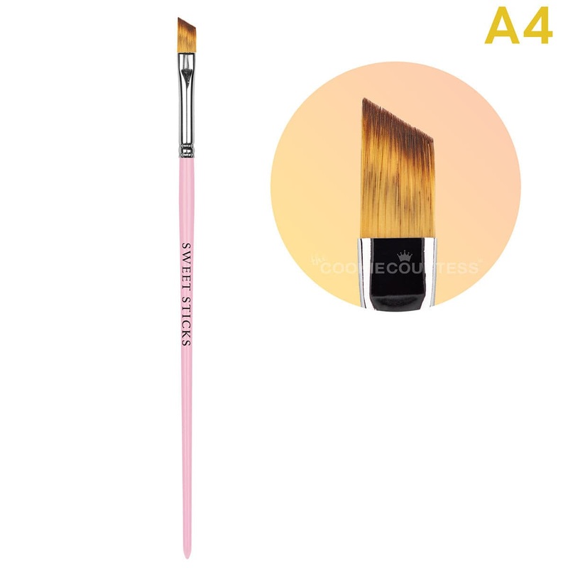 Angular Flat Brush #4