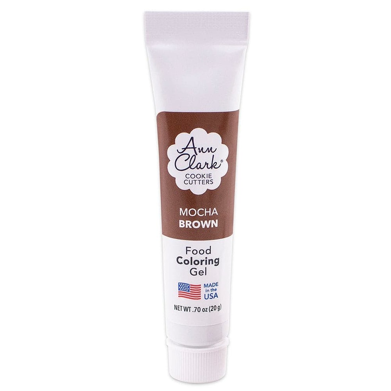 Ann Clark Mocha Brown Food Coloring Gel, .70 oz.