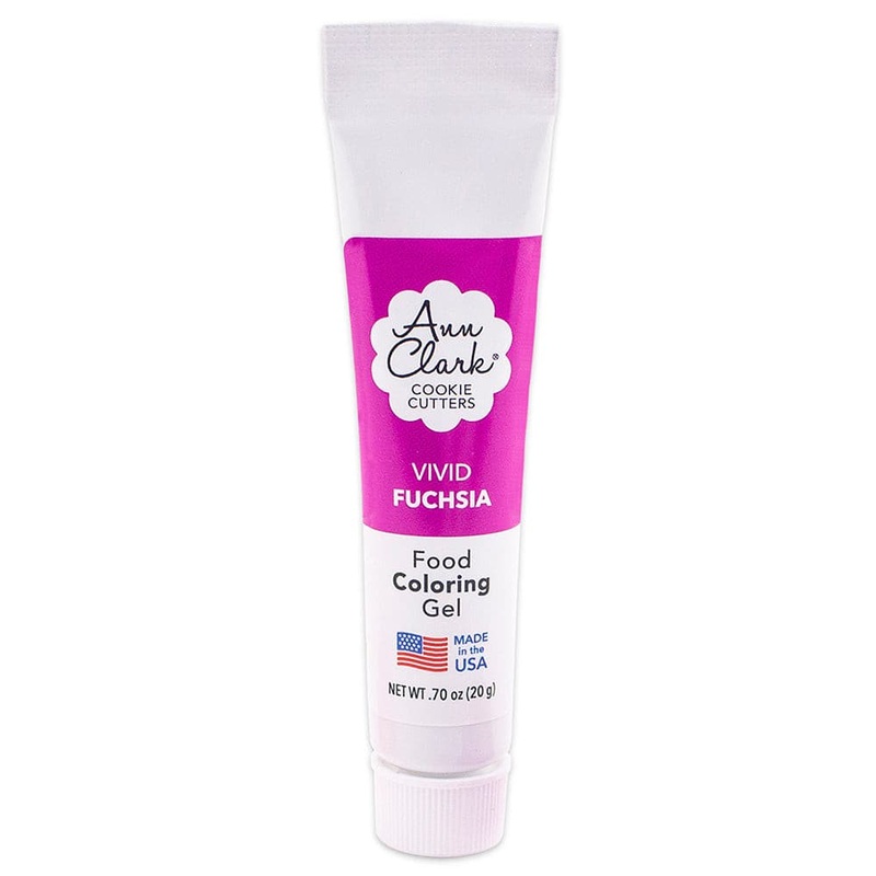 Ann Clark Vivid Fuchsia Food Coloring Gel, .70 oz.