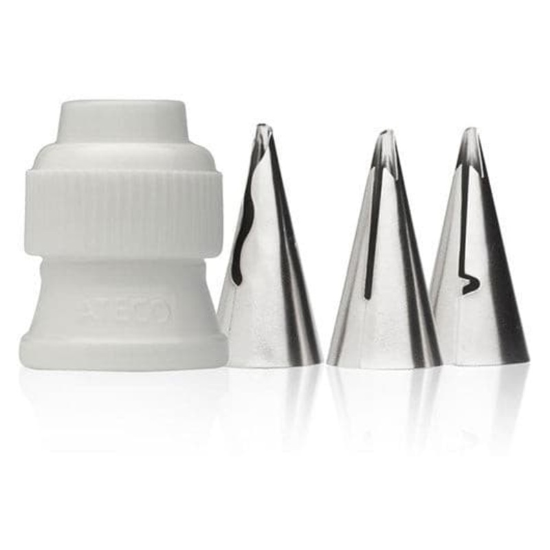 Ateco 4 Piece Ruffle Tube set