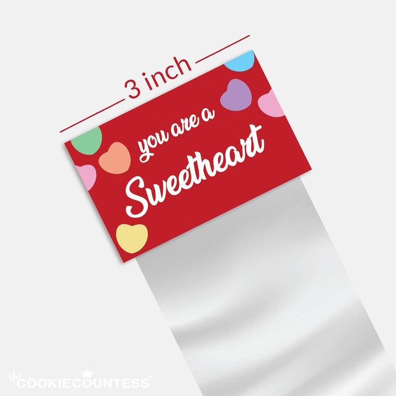 Bag Topper 3" - You're A Sweetheart Mini
