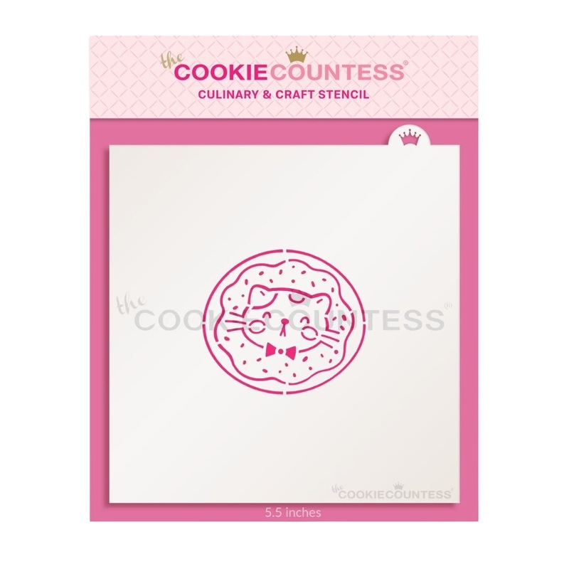 Cat Donut PYO Stencil