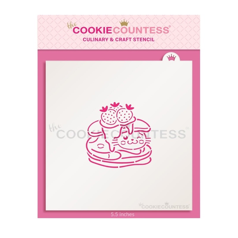 Cat Pancake PYO Stencil