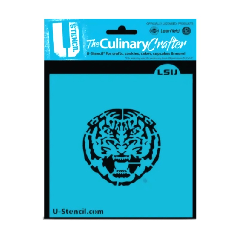 College Stencil - Louisiana State LSU Tiger