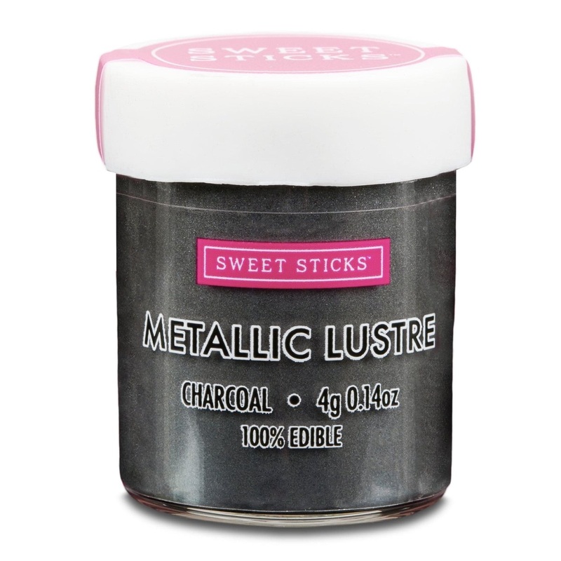 Metallic Lustre Dust - Charcoal 4g