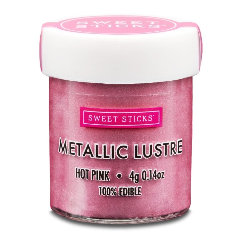 Metallic Lustre Dust - Hot Pink 4g