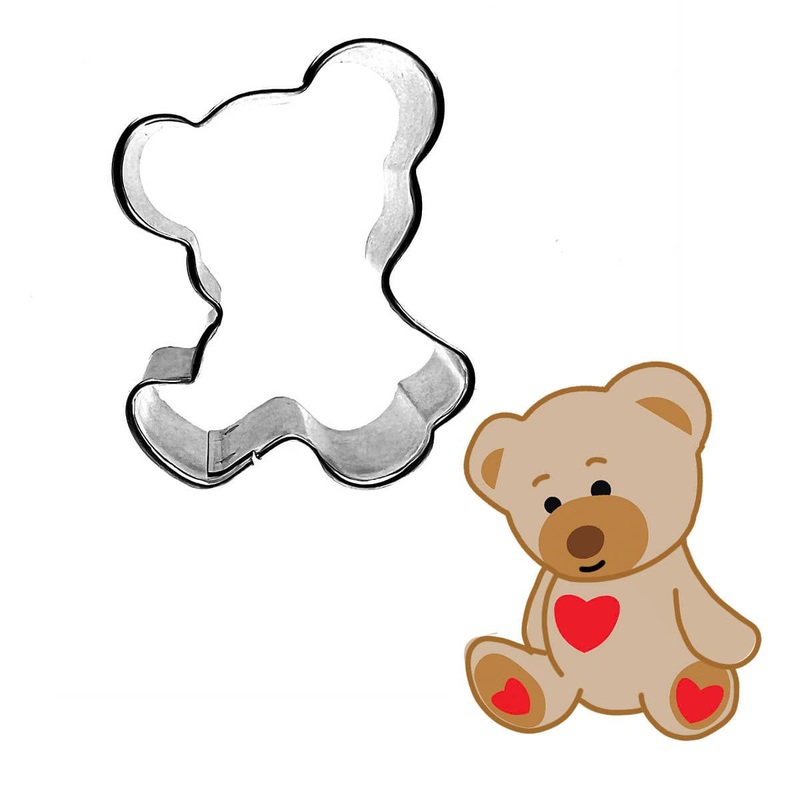 Mini Teddy Bear / Mouse 2" Cookie Cutter
