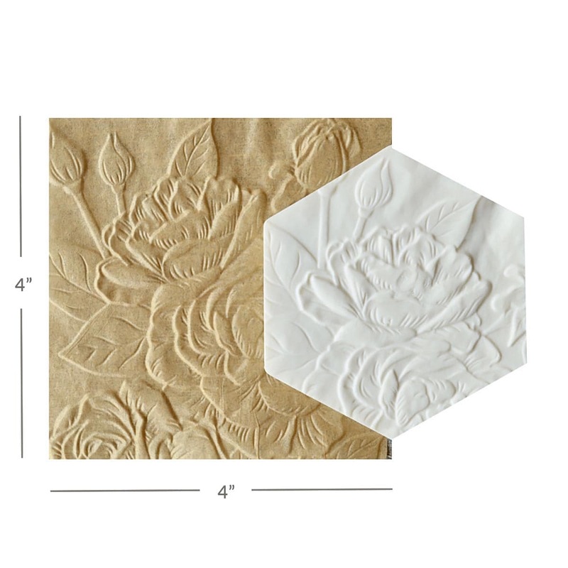 Parchment Texture Sheets - Floral 3