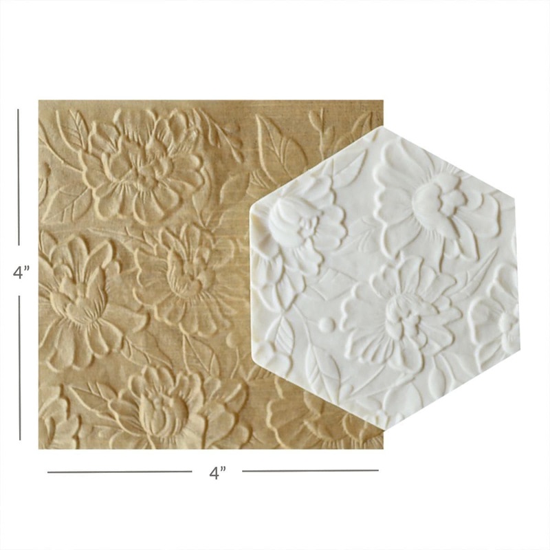 Parchment Texture Sheets - Floral 5