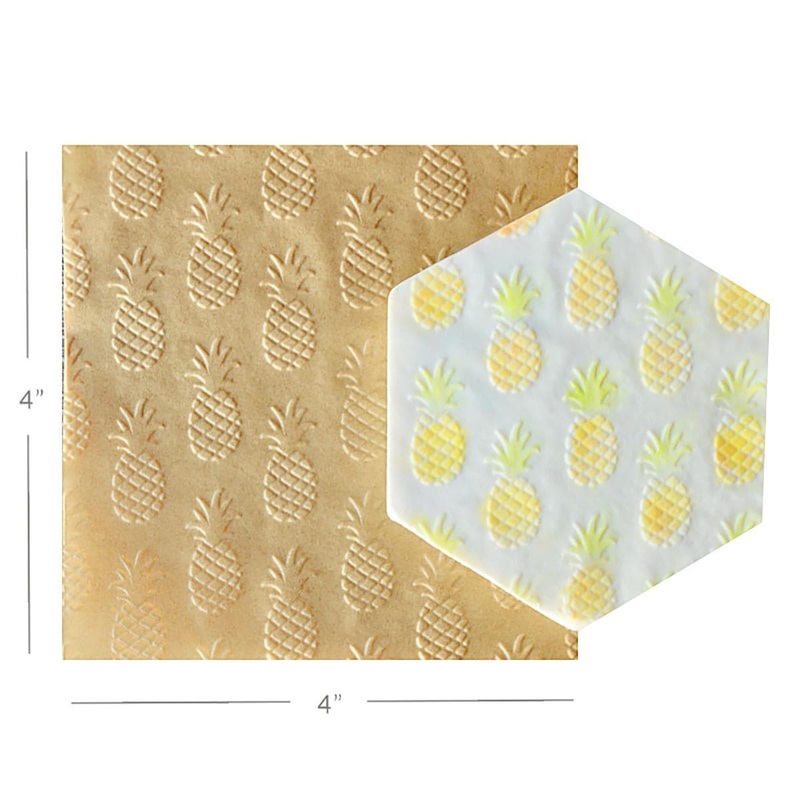 Parchment Texture Sheets - Pineapples