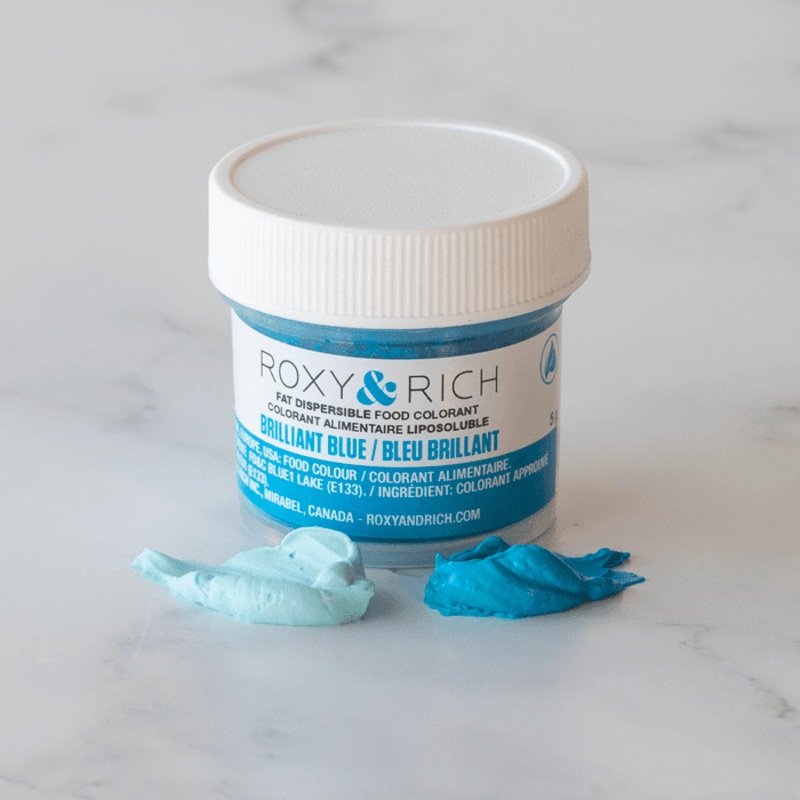 Powdered Food Color for Chocolate - Brilliant Blue 5g