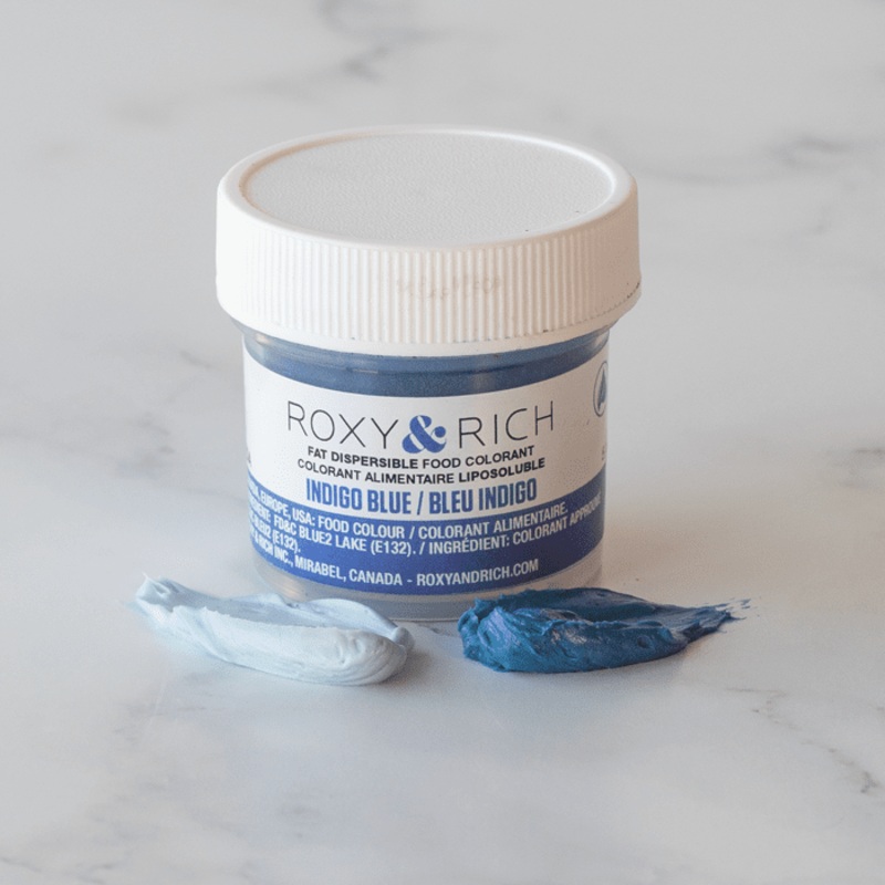 Powdered Food Color for Chocolate - Indigo Blue 5g