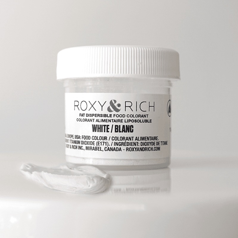 Powdered Food Color for Chocolate - White 10 g