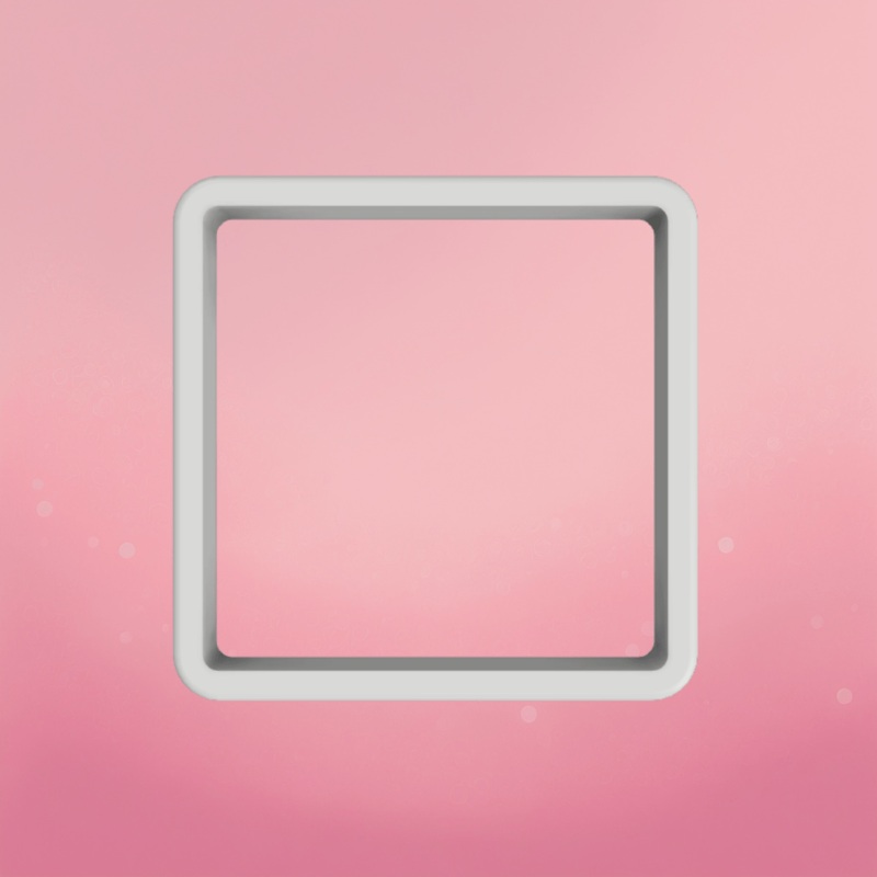 3.5" Square Cookie Cutter