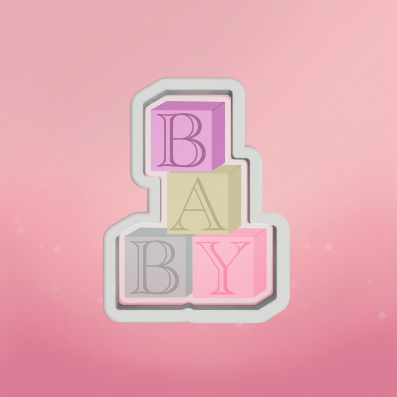 Baby Blocks Cookie Cutter