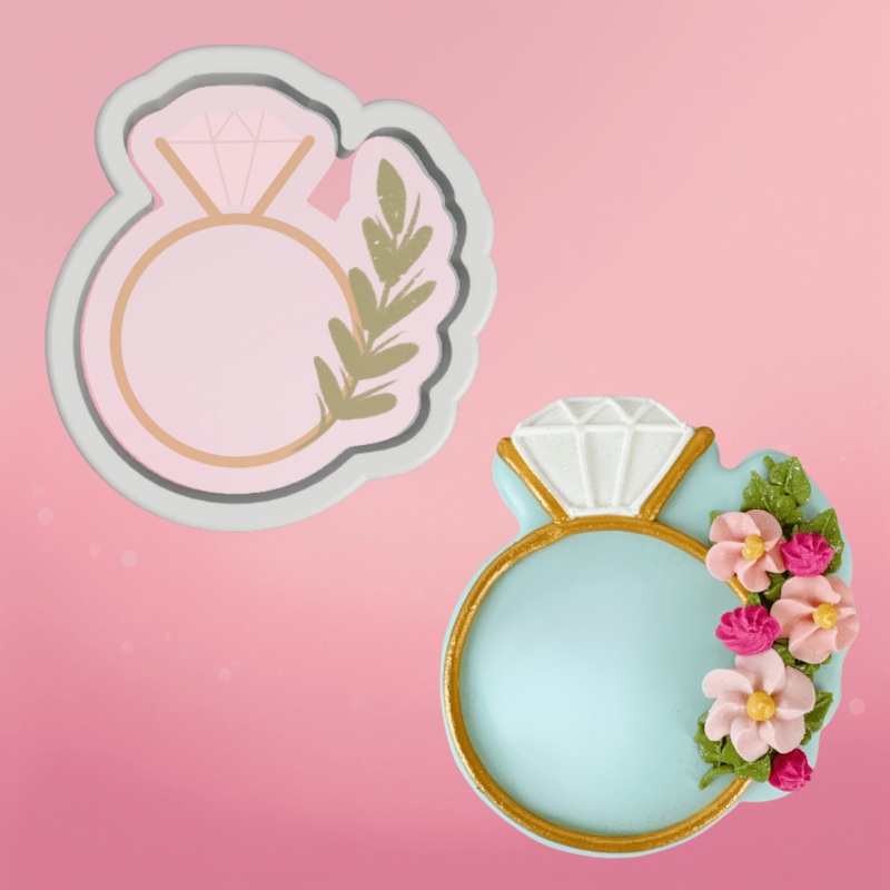Engagement Ring Cookie Cutter