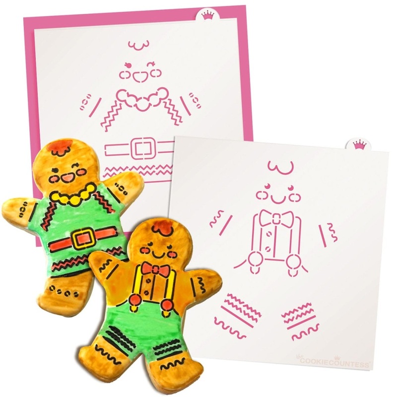 Gingerbread Kids PYO Stencil Set