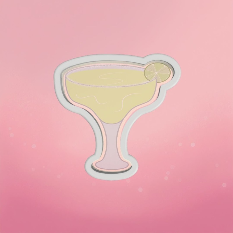 Margarita Glass Cookie Cutter