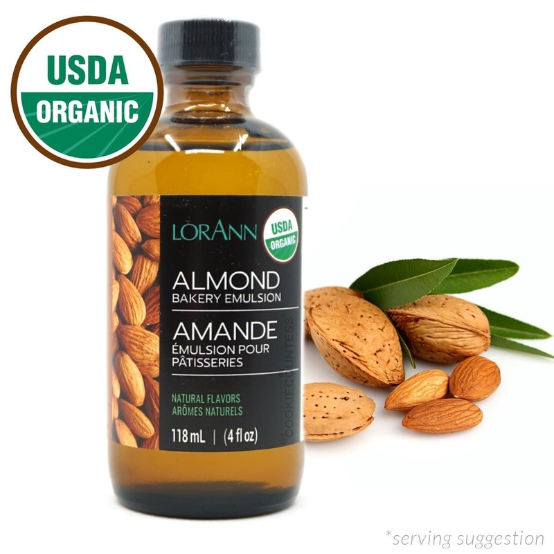 Organic Almond Bakery Emulsion 4 oz. Best By 8/2025