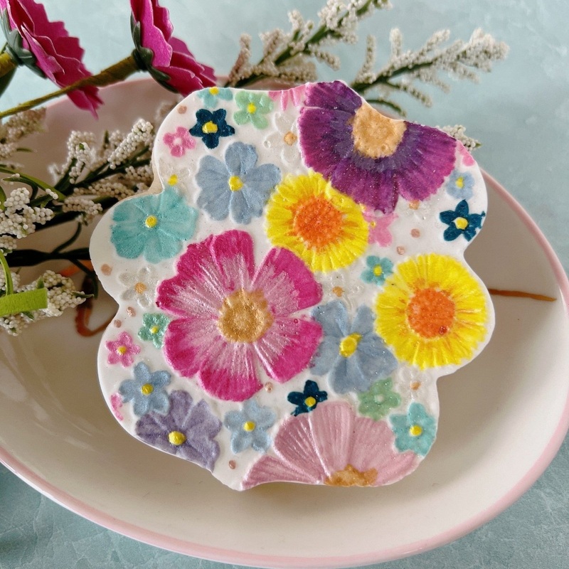 Parchment Texture Sheets - Floral 11