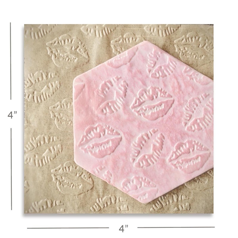 Parchment Texture Sheets - Lips Kiss