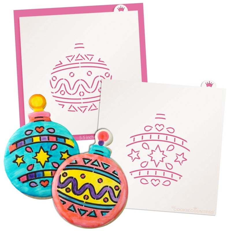 Round Ornament PYO Stencil Set