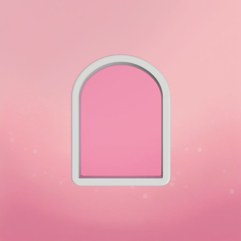 Single Arch Plaque Cookie Cutter